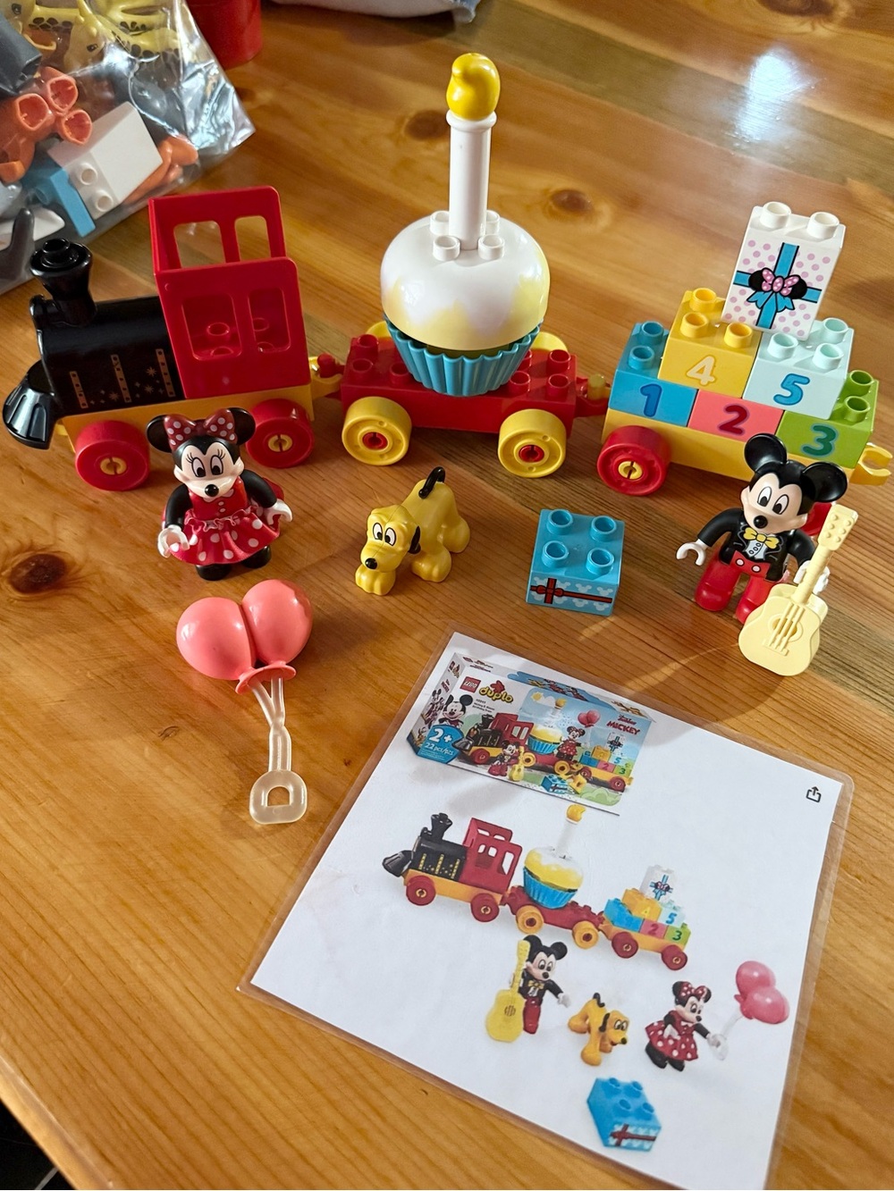 Duplo Lego Mickey’s Birthday Train Set 10941